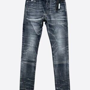 Amiri Storm Grey Stack Jeans